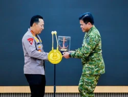 Kapolri Hadiri Silaturahmi Strategis Pimpinan Lembaga Negara di Mabes TNI AL