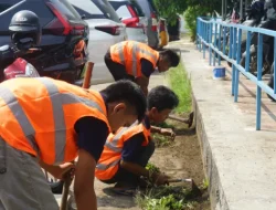 Semarak HUT ke-81 RI, Lapas Cilegon Kobarkan Semangat Gotong Royong Lewat Aksi Bersih