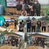 Gabungan sejumlah media mendatangi langsung Posko Masyarakat Peduli Api (MPA) Sungai Rasau, Kecamatan Singkawang Utara