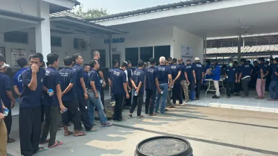Sidak dan Tes Urine Bersama APH, Lapas Cilegon Perkuat Komitmen Berantas Narkoba dan Jaga Integritas
