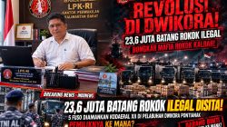 REVOLUSI DI DWIKORA: 23,6 JUTA BATANG BUKTI NEGARA DIBOBOL, SAATNYA BONGKAR TOTAL MAFIA ROKOK DI KALBAR! SIAPA PENGIRIMNYA?. DAN SIAPA PENERIMANYA?. APA NAMA PT. NYA?.
