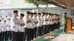 Ikhtiar di Tengah Kemarau Panjang, Rutan Surakarta Gelar Salat Istisqa Bersama