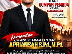 Peringati Hari Sumpah Pemuda ke-98, Komandan KIL Apriansah Serukan Persatuan dan Kondusivitas Pontianak